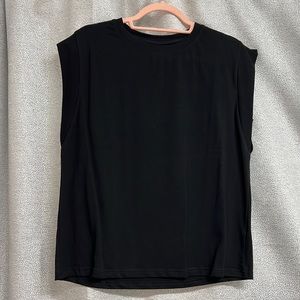 Black boxy shirt